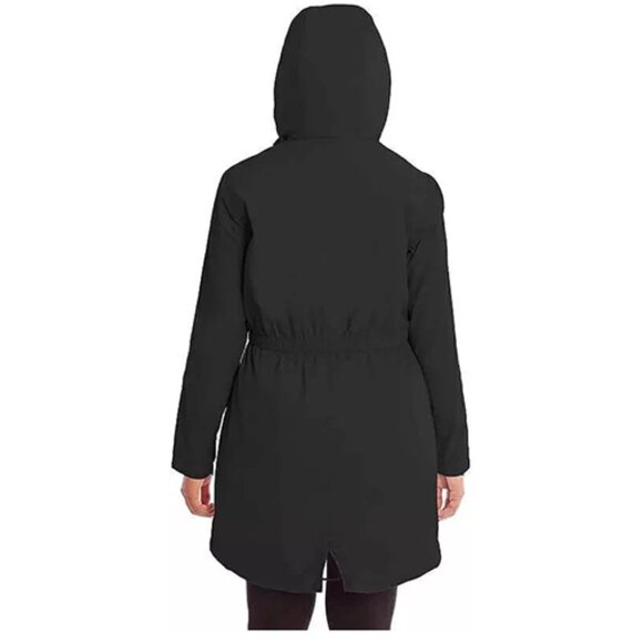 KIRKLAND LAIDES HOODED LIGHTWEIGHT JACKET   IN BLACK - Picture 4 of 4